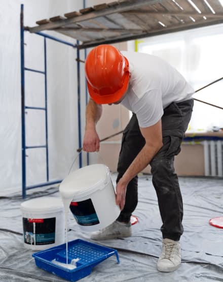 house painting project
